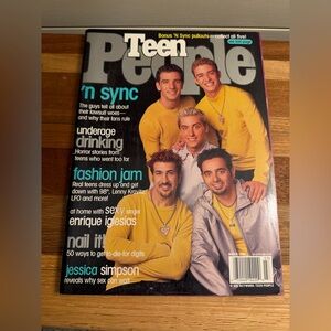 Teen People n’Sync Cover March 2000